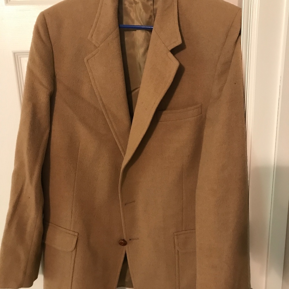 Men,s Camel Hair Jacket